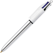 BIC BOLIGRAFO 4 COLORES SHINE SILVER 1.0 0.4mm 919380